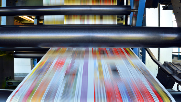Grote oplages drukwerk