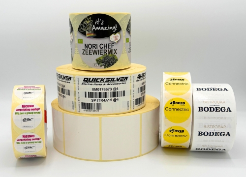 Labels en etiketten